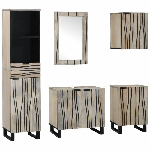 Set namještaja za kupaonicu 5 pcs Orah smeđa 38 x 33 x 160 cm Cijena