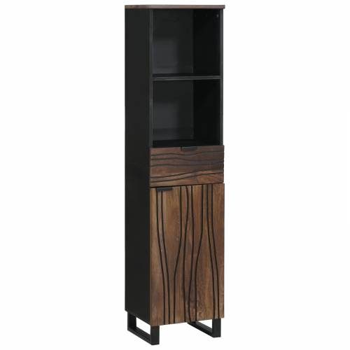 Set namještaja za kupaonicu 3 pcs Orah smeđa 38 x 33 x 160 cm Cijena