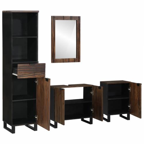Set namještaja za kupaonicu 4 pcs Bijela 38 x 33 x 160 cm Cijena