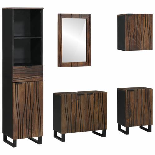 Set namještaja za kupaonicu 5 pcs Bijela 38 x 33 x 160 cm Cijena