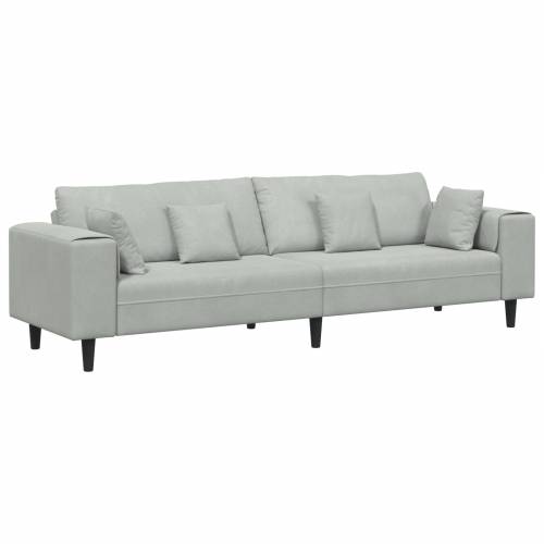 Baršunasta sofa s jastukom s jastukom 208 cm Baršun Cijena
