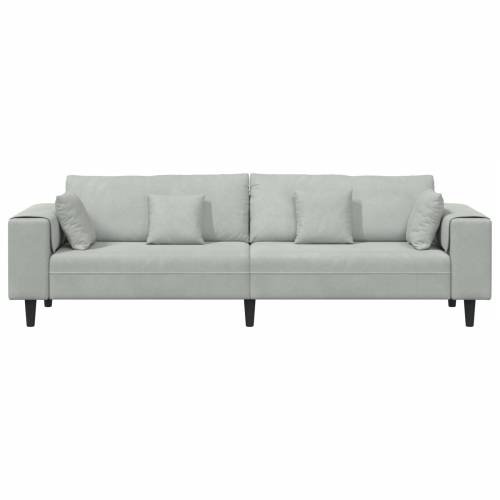 Baršunasta sofa s jastukom s jastukom 208 cm Baršun Cijena