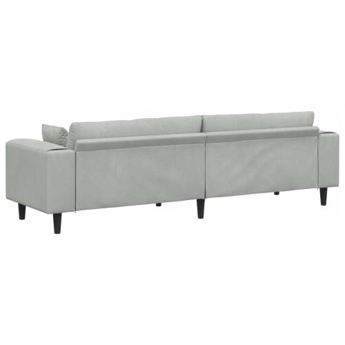 Baršunasta sofa s jastukom s jastukom 208 cm Baršun Cijena