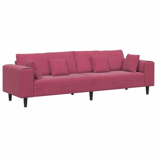 Baršunasta sofa s jastukom s jastukom 208 cm Baršun Cijena