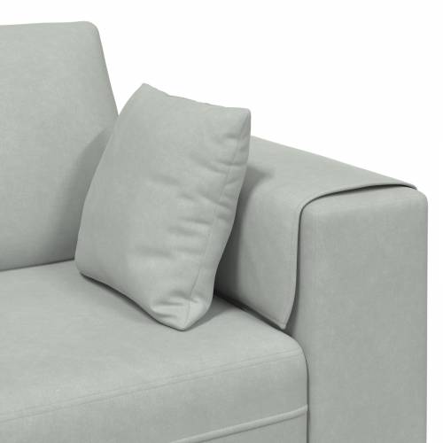 Baršunasta sofa s jastukom s jastukom 3 pcs 208 cm Baršun Cijena