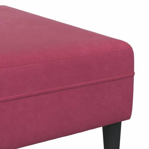 Baršunasta sofa s jastukom s jastukom 3 pcs 208 cm Baršun Cijena