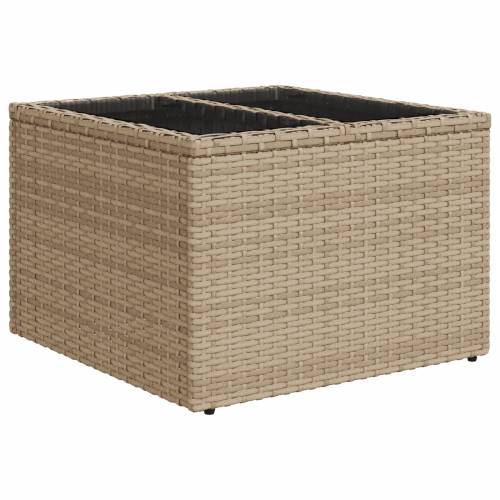 set od 7 komada vrtnih sofa s jastučićima smeđi poli ratan Cijena