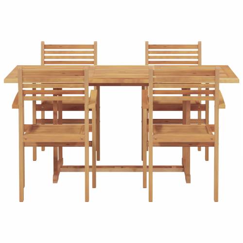 Vrtni set za objed 5 pcs Smeđa Cijena