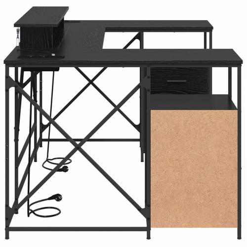 Stol Crni hrast 182 x 101 x 87.5 cm Konstruirano drvo Cijena