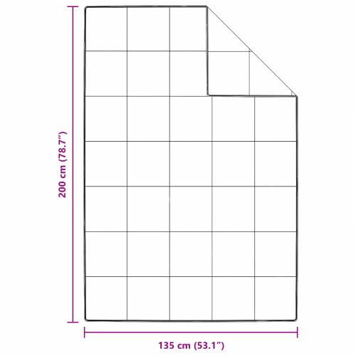Poplun 2 pcs Bijela 135 x 200 cm Paperje Cijena