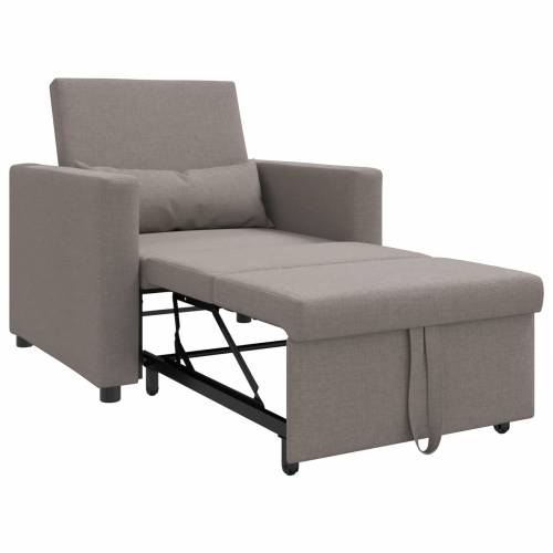 3-u-1 konvertibilni taupe sofa krevet Cijena