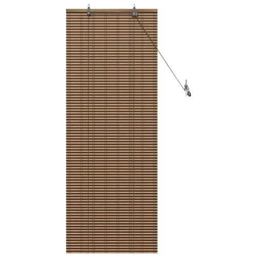 Zavjese i sjenila sa zavjesama Smeđa 60 x 160 cm bambus Cijena