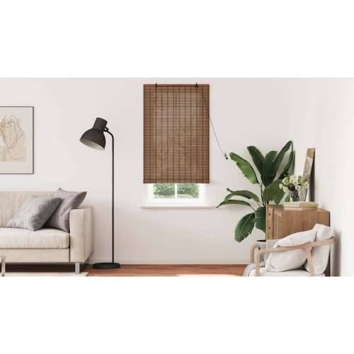 Zavjese i sjenila sa zavjesama Smeđa 80 x 220 cm bambus Cijena