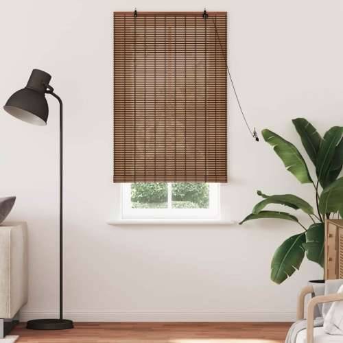 Zavjese i sjenila sa zavjesama Smeđa 90 x 220 cm bambus Cijena