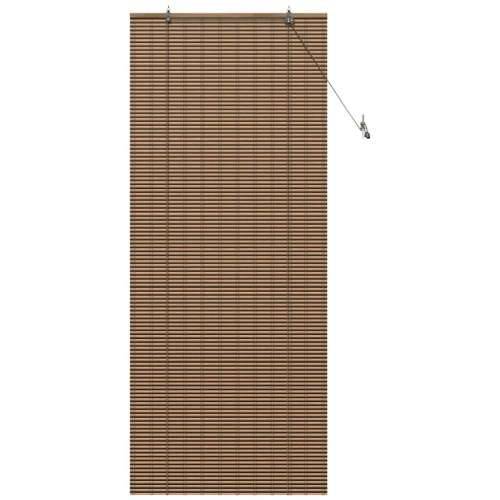 Zavjese i sjenila sa zavjesama Smeđa 100 x 220 cm bambus Cijena