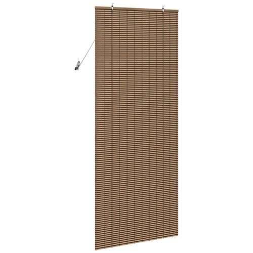 Zavjese i sjenila sa zavjesama Smeđa 100 x 220 cm bambus Cijena