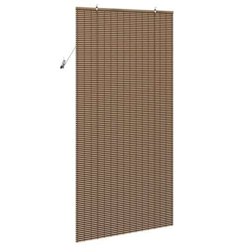 Zavjese i sjenila sa zavjesama Smeđa 110 x 220 cm bambus Cijena