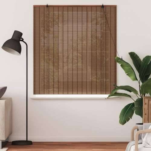 Zavjese i sjenila sa zavjesama Smeđa 140 x 160 cm bambus Cijena