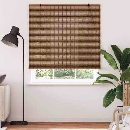 Zavjese i sjenila sa zavjesama Smeđa 140 x 220 cm bambus Cijena