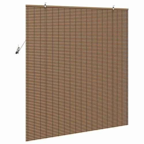 Zavjese i sjenila sa zavjesama Smeđa 150 x 160 cm bambus Cijena