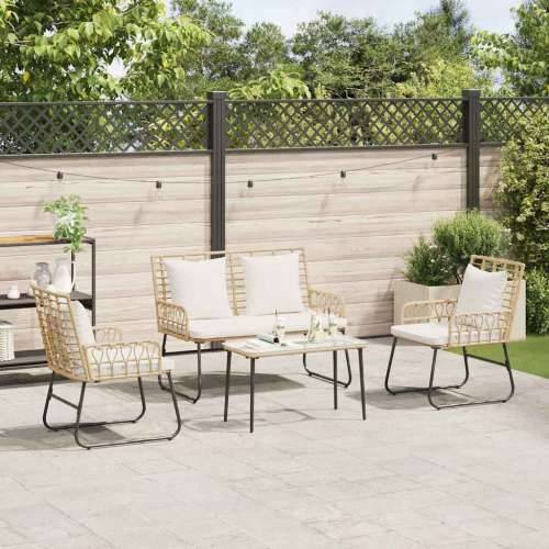 Vrtni set za objed 3 pcs Crna, Antracit 113 x 69 x 83 cm Cijena
