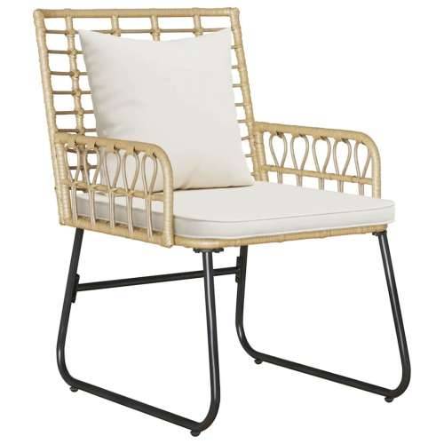 Vrtni set za objed 3 pcs Crna, Antracit 113 x 69 x 83 cm Cijena