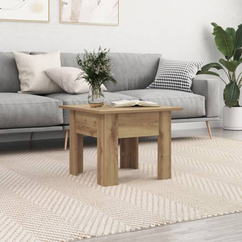 Stolić za kavu Umjetnička hrastovina 55 x 55 x 42 cm Cijena