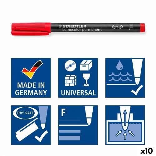 Trajni marker Staedtler 318-4 Oranžna 0,6 mm 10 Dijelovi (10 kom.) Cijena