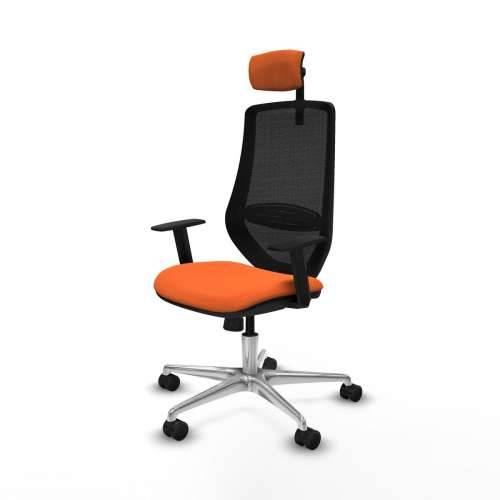 Uredska stolica Piqueras y Crespo D086N2W Oranžna Cijena