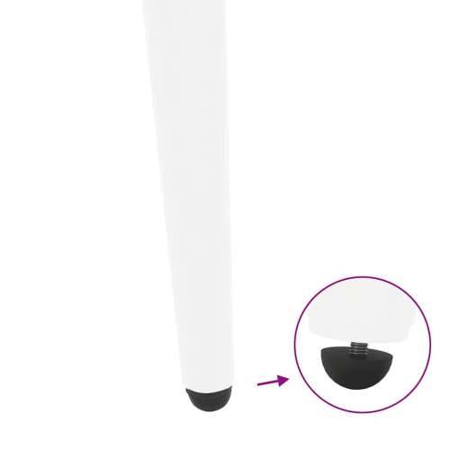 Noge za klub stolić konusnog oblika 4 kom bijele 30-31 cm čelik - Bijela 30-31 cm 1 Cijena