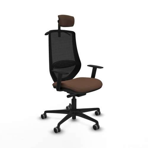 Uredska stolica Mardos traslack bali Piqueras y Crespo D036G2H Crna Tamno smeđi Cijena