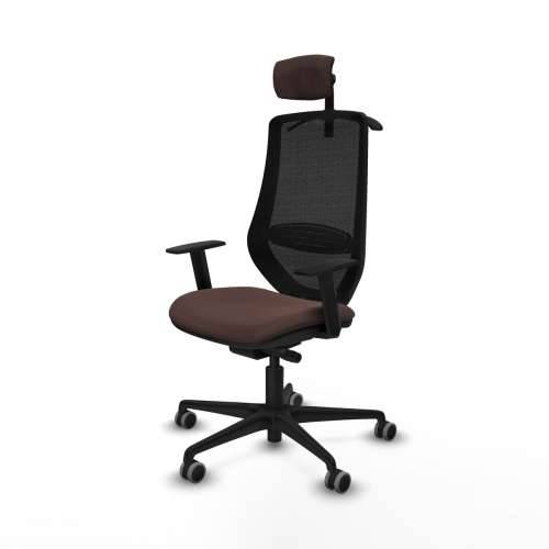 Uredska stolica Mardos traslack Piqueras y Crespo D036G2H Crna Tamno smeđi Cijena