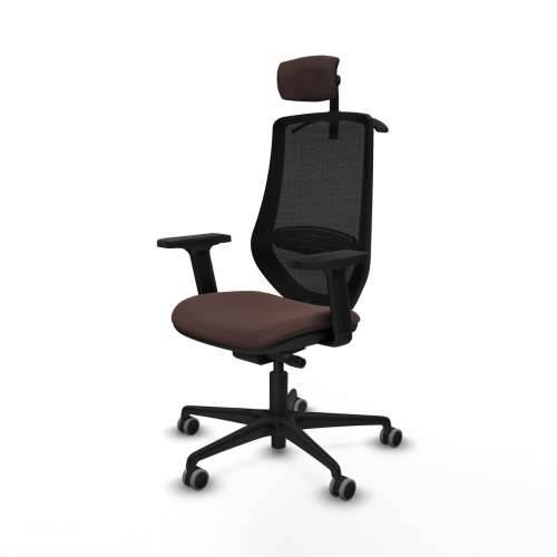 Uredska stolica Mardos traslack Piqueras y Crespo D036G2H Crna Tamno smeđi Cijena