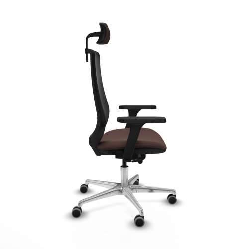 Uredska stolica Mardos traslack Piqueras y Crespo D086G2W Crna Tamno smeđi Cijena