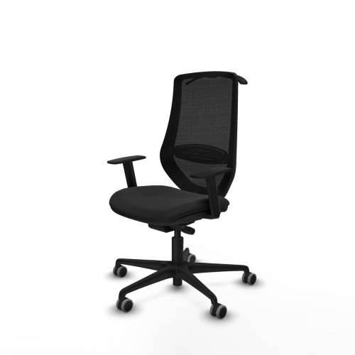 Uredska stolica Mardos traslack Piqueras y Crespo D036G0H Crna Cijena