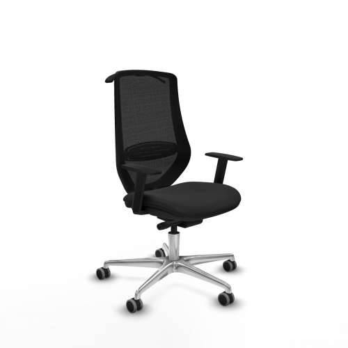 Uredska stolica Mardos traslack Piqueras y Crespo D086G0H Crna Cijena
