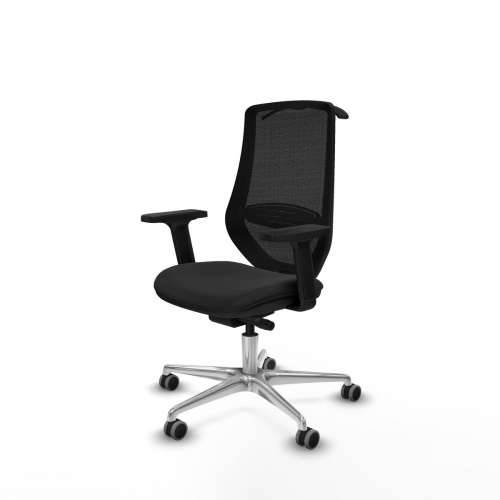 Uredska stolica Mardos traslack Piqueras y Crespo D086G0H Crna Cijena
