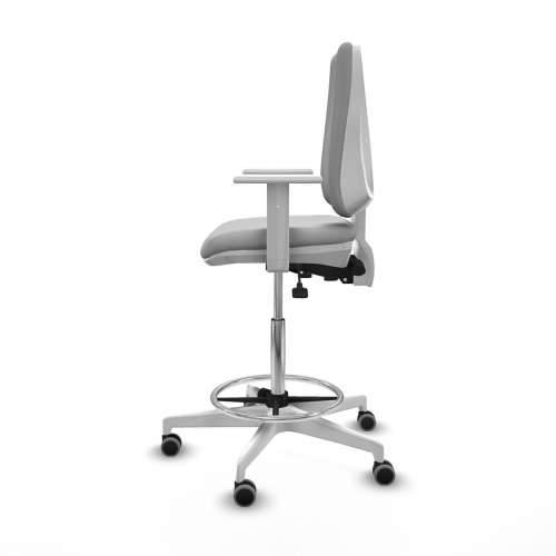 Uredska stolica Elche Piqueras y Crespo B5B026G Svjetlo siva Visoka Cijena
