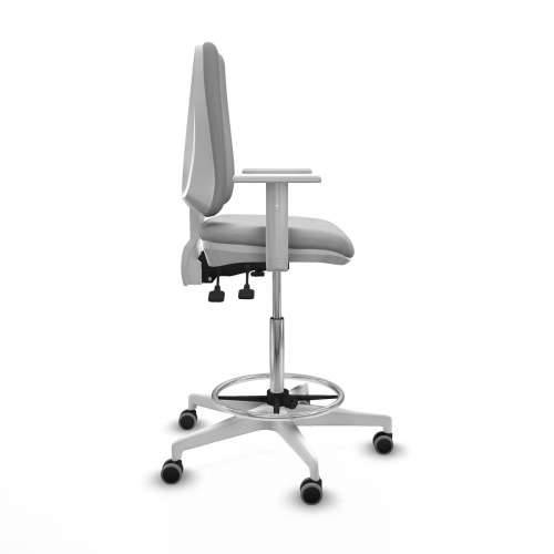 Uredska stolica Elche Piqueras y Crespo B5B026G Svjetlo siva Visoka Cijena