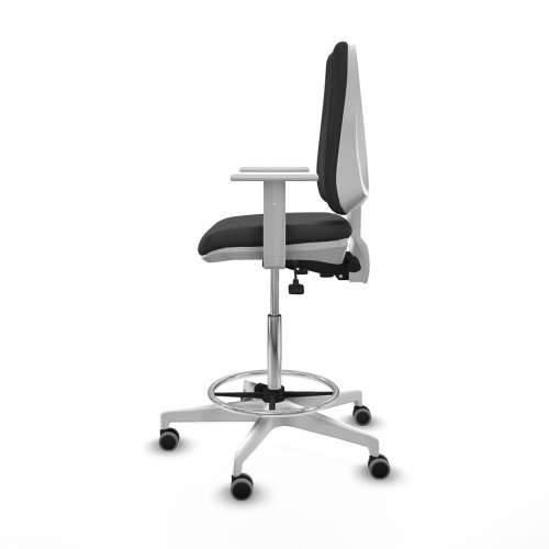 Uredska stolica Elche Piqueras y Crespo B5B026G Tamno sivo Visoka Cijena