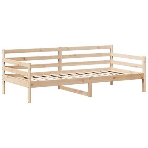 Dnevni krevet s krovom 90 x 190 cm od masivne borovine - Prirodna 90 x 190 cm Cijena