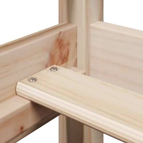 Dnevni krevet s krovom 90 x 190 cm od masivne borovine - Prirodna 90 x 190 cm Cijena