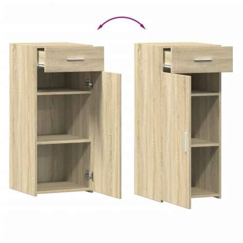 Komoda boja hrasta sonome 40x42,5x93 cm od konstruiranog drva - sonoma hrast 1 Cijena