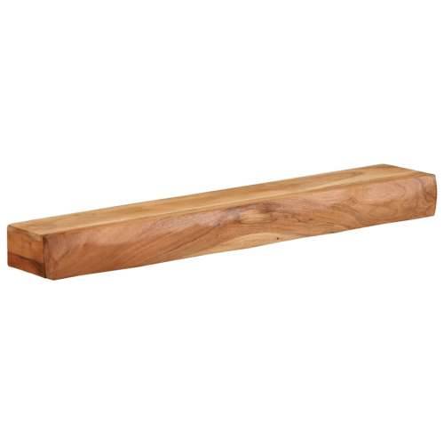 Zidne police 2 kom 80x17x8 cm od masivnog bagremovog drva - 80 x 17 x 8 cm 1 2 Cijena