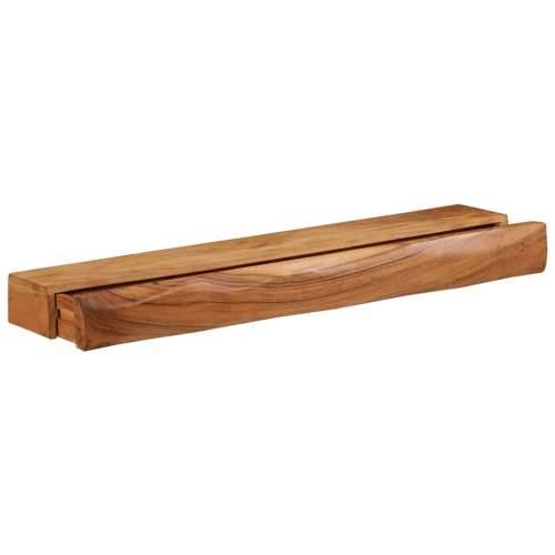Zidne police 2 kom 80x17x8 cm od masivnog bagremovog drva - 80 x 17 x 8 cm 1 2 Cijena