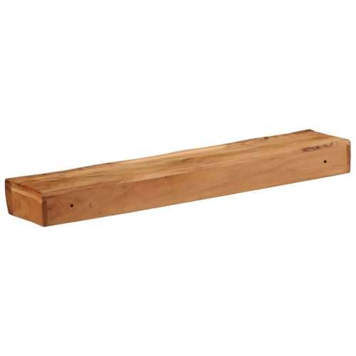 Zidne police 2 kom 80x17x8 cm od masivnog bagremovog drva - 80 x 17 x 8 cm 1 2 Cijena
