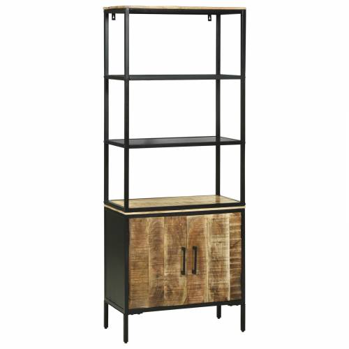 Visoki ormar 70x35x180 cm Od čvrstog grubog mangovog drva Cijena