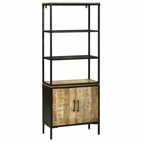 Visoki ormar 70x35x180 cm Od čvrstog grubog mangovog drva Cijena