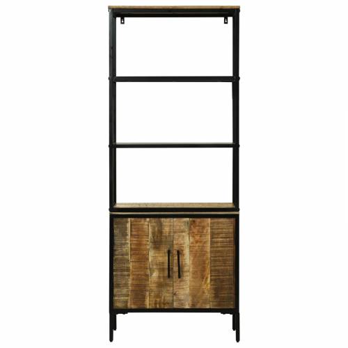 Visoki ormar 70x35x180 cm Od čvrstog grubog mangovog drva Cijena