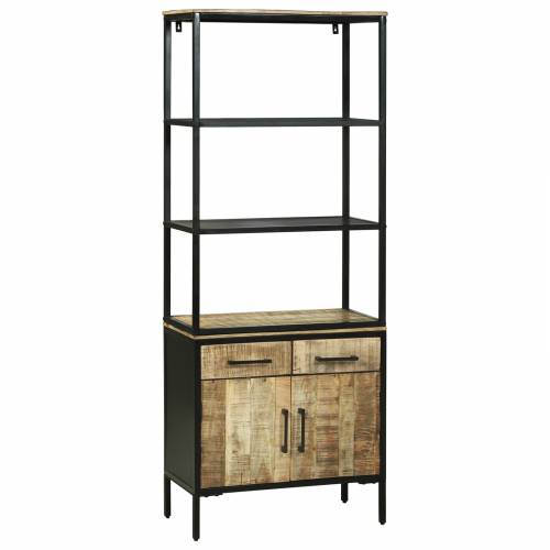 Visoki ormarić 70x35x180 cm masivno drvo mango Cijena